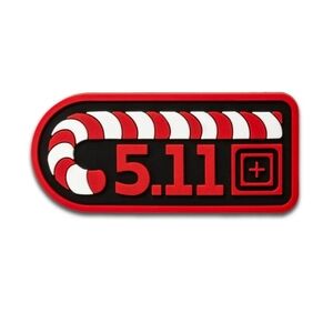 NWT 5.11 Tactical Candy Cane Patch